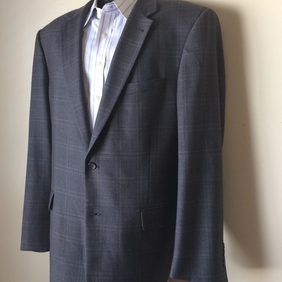 🥇 JOS A BANK 44L Slate Grey Men’s Sport Coat. - Picture 4 of 8